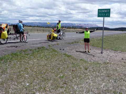 Red Rocks Canyon Summit MK Scott Barbara on way to Bryce Canyon Southern